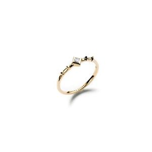 Kendra Scott Wave 14k Yellow Gold Ring w/ Diamond